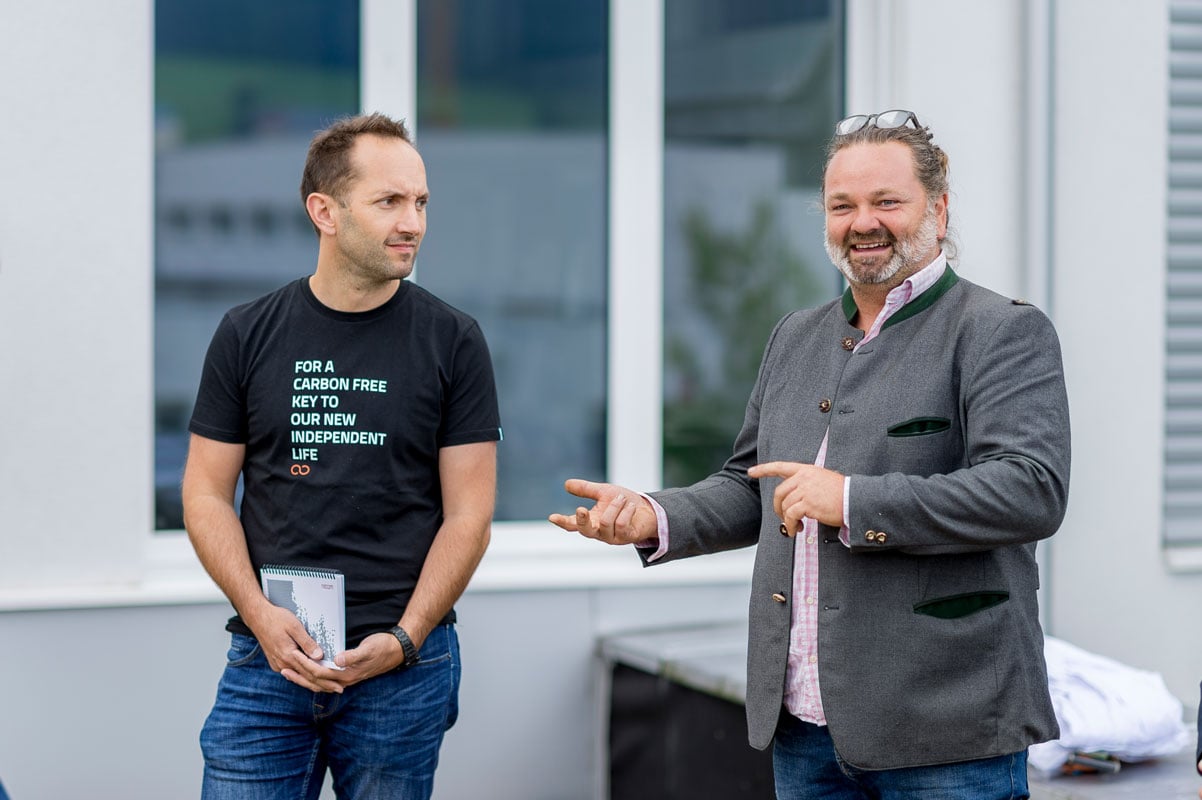 Walter Kreisel beim Kommunalen Projekt Freistadt