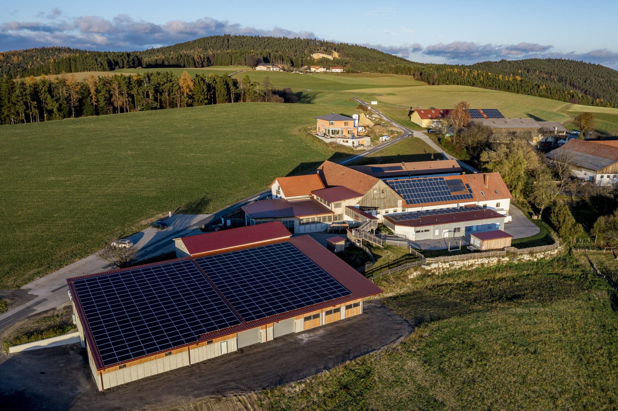 PV-Anlage auf Mandls Ziegenhof