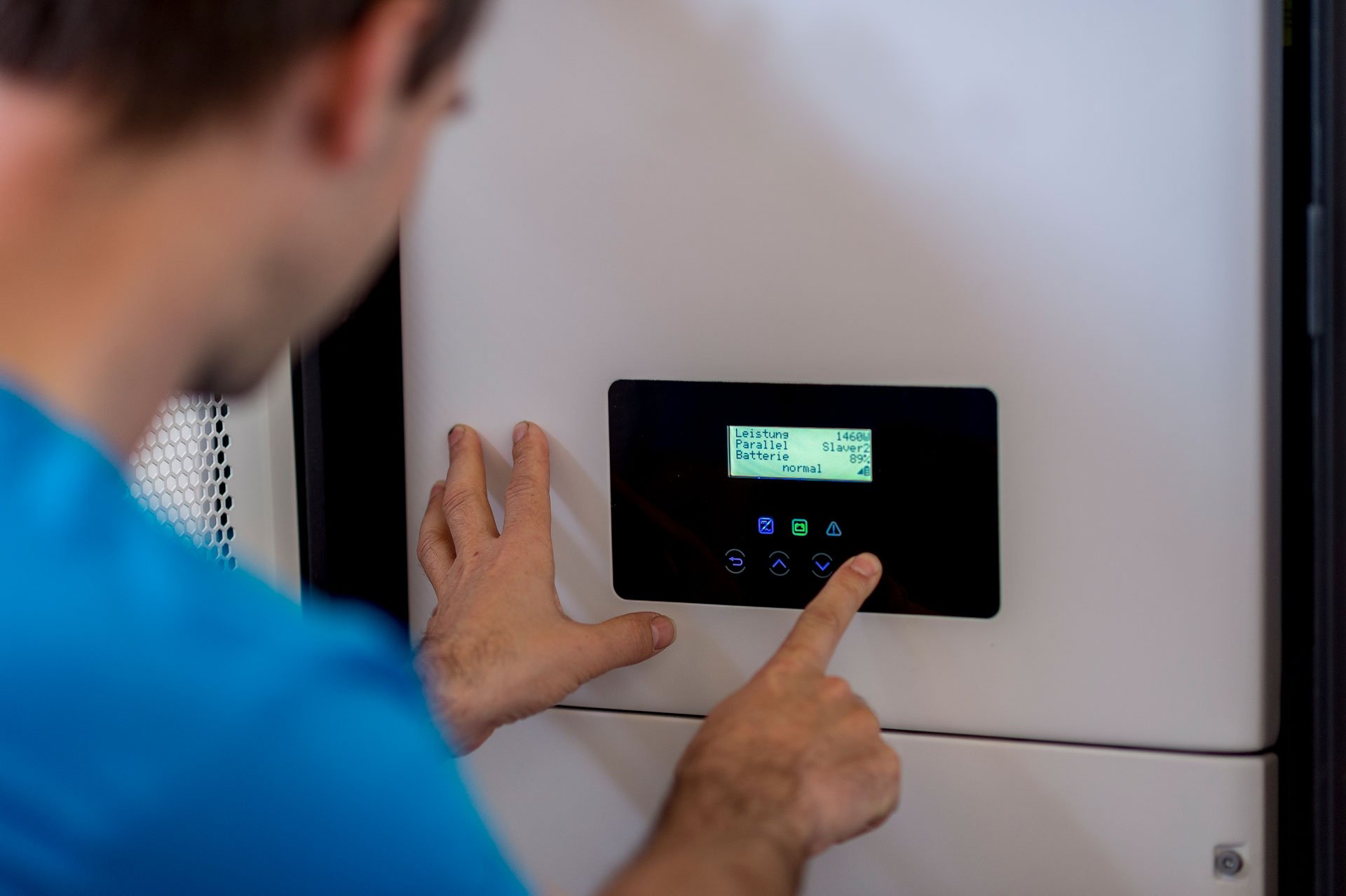 Huemer bedient dezentrales Energiesystem